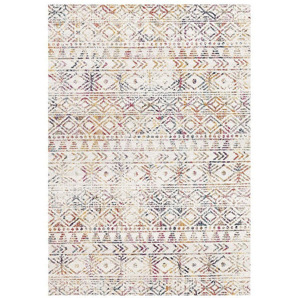 Kemi 1156 Multi Coloured Modern Tribal Boho Rug - Rugs Of Beauty - 1