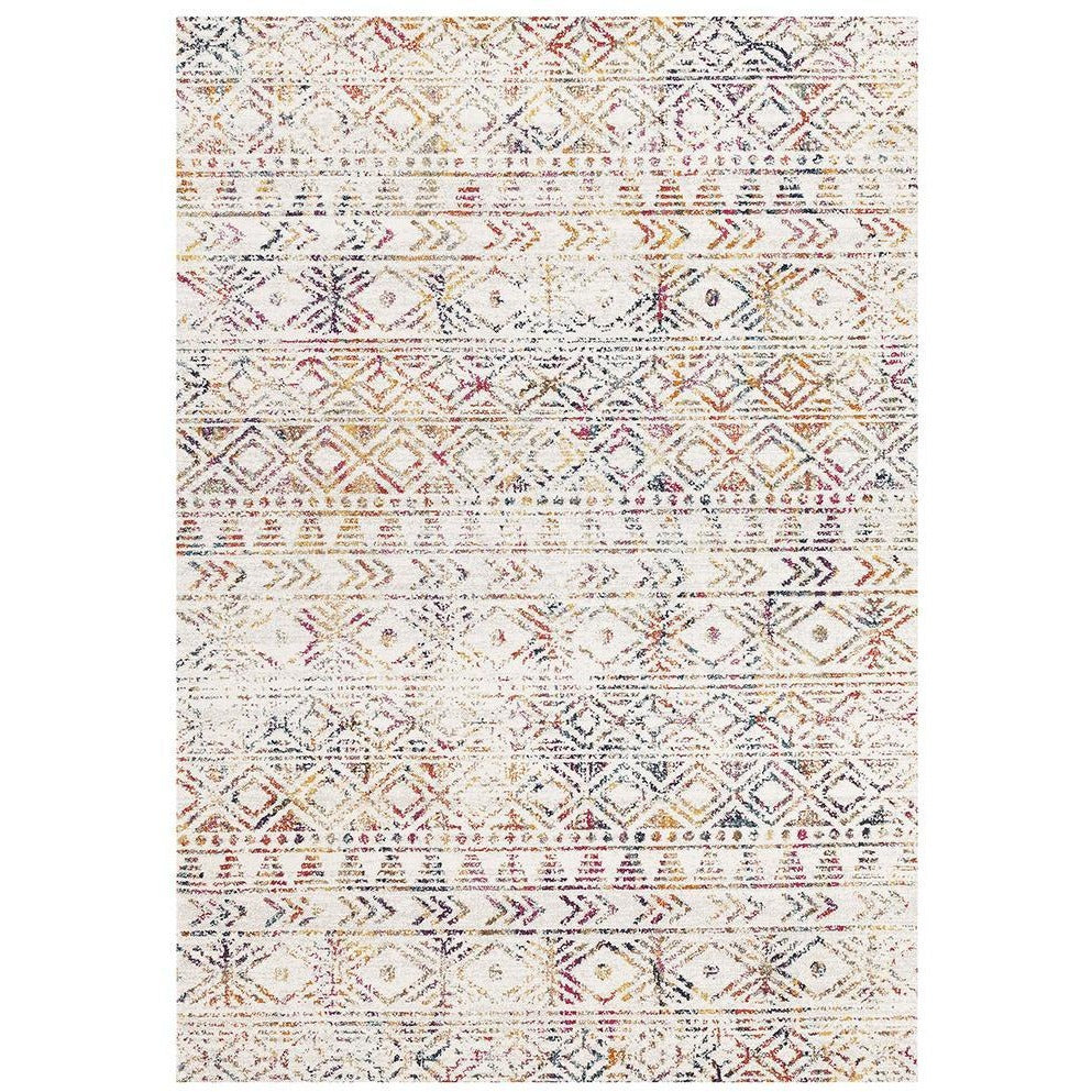 Kemi 1156 Multi Coloured Modern Tribal Boho Rug - Rugs Of Beauty - 1