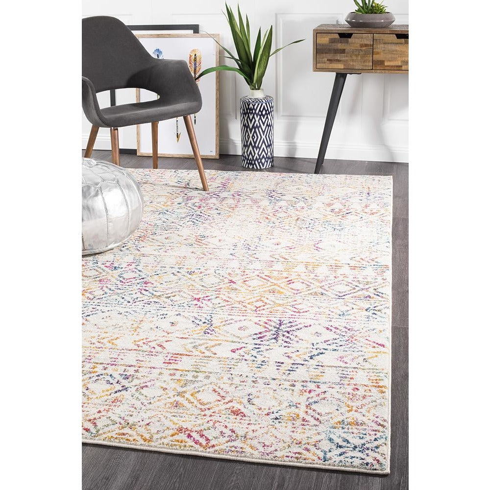 Kemi 1156 Multi Coloured Modern Tribal Boho Rug - Rugs Of Beauty - 6