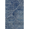 Kemi 1157 Navy Blue Modern Tribal Boho Runner Rug - Rugs Of Beauty - 4