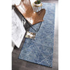 Kemi 1157 Navy Blue Modern Tribal Boho Runner Rug - Rugs Of Beauty - 6