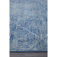 Kemi 1157 Navy Blue Modern Tribal Boho Rug - Rugs Of Beauty - 3