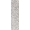 Kemi 1157 Silver Grey Modern Tribal Boho Runner Rug - Rugs Of Beauty - 1
