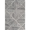 Kemi 1157 Silver Grey Modern Tribal Boho Rug - Rugs Of Beauty - 4
