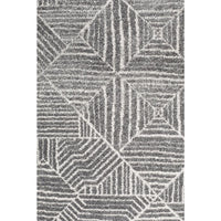 Kemi 1157 Silver Grey Modern Tribal Boho Rug - Rugs Of Beauty - 4