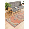 Minya 1645 Terracotta Multi Colour Transitional Runner Rug - Rugs Of Beauty - 3