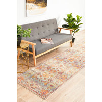 Minya 1646 Multi Colour Transitional Runner Rug - Rugs Of Beauty - 3