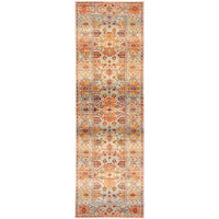 Minya 1646 Multi Colour Transitional Runner Rug - Rugs Of Beauty - 1