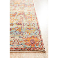 Minya 1646 Multi Colour Transitional Runner Rug - Rugs Of Beauty - 6