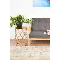 Minya 1647 Bone Multi Colour Transitional Runner Rug - Rugs Of Beauty - 4