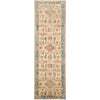 Minya 1647 Bone Multi Colour Transitional Runner Rug - Rugs Of Beauty - 1