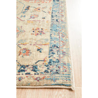 Minya 1647 Bone Multi Colour Transitional Runner Rug - Rugs Of Beauty - 6