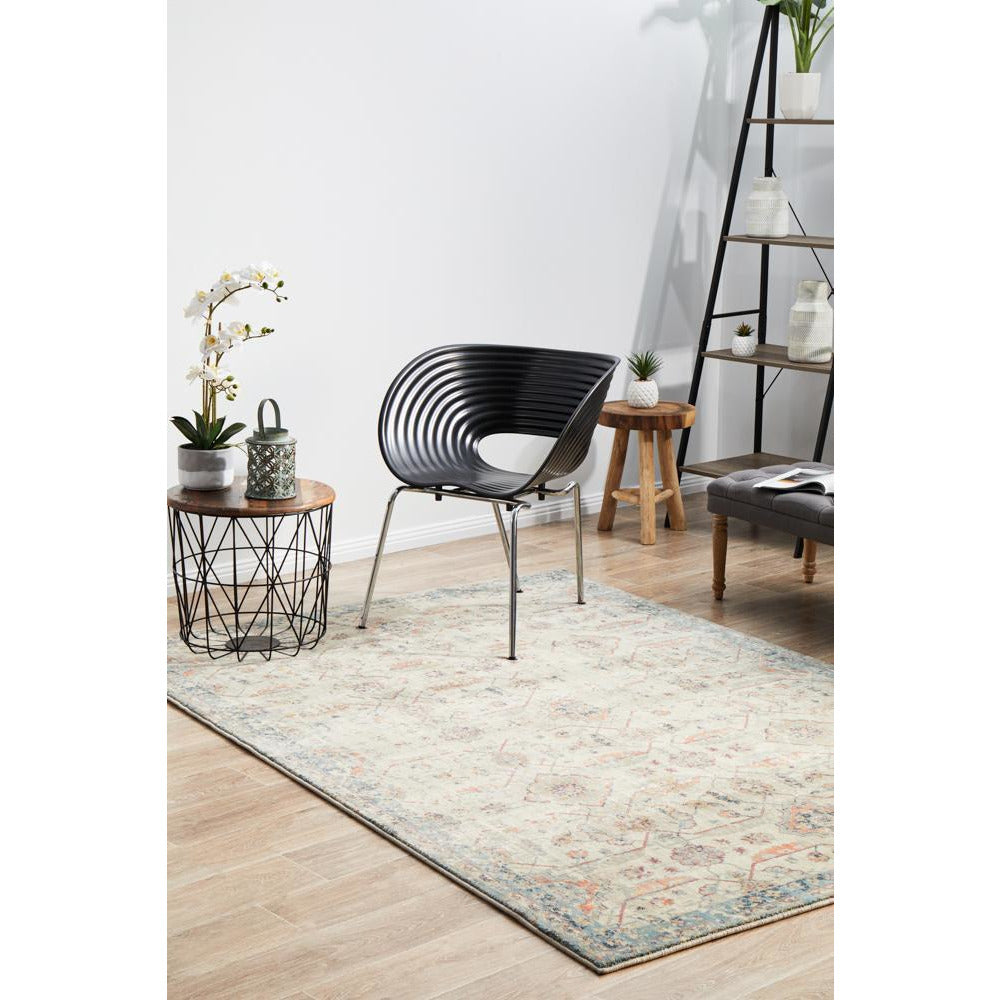 Minya 1647 Bone Multi Colour Transitional Rug - Rugs Of Beauty - 4