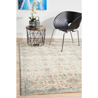 Minya 1647 Bone Multi Colour Transitional Rug - Rugs Of Beauty - 3