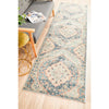 Minya 1648 Navy Blue Multi Colour Transitional Runner Rug - Rugs Of Beauty - 2