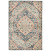 Minya 1648 Navy Blue Multi Colour Transitional Rug - Rugs Of Beauty - 1