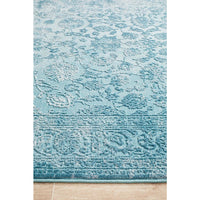 Brittia 330 Blue Textured Modern Rug - Rugs Of Beauty - 5
