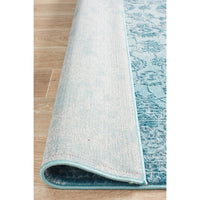 Brittia 330 Blue Textured Modern Rug - Rugs Of Beauty - 7