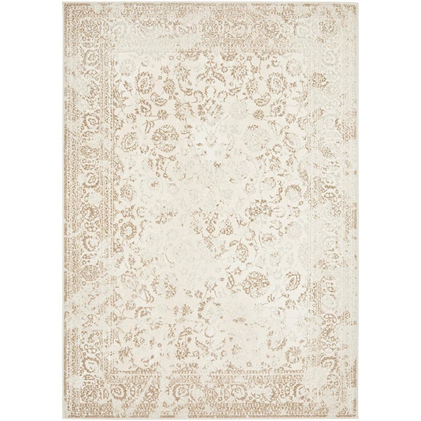 Brittia 330 Cream Taupe Textured Modern Rug - Rugs Of Beauty - 1