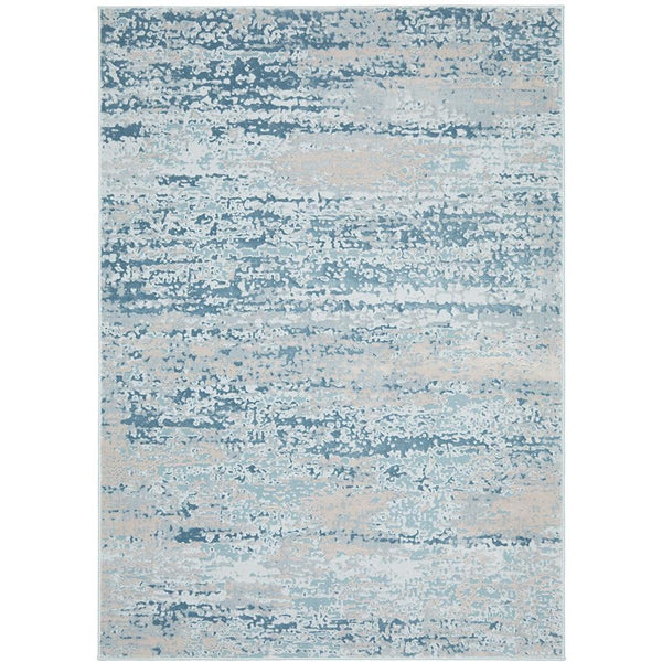 Brittia 331 Blue Textured Modern Rug - Rugs Of Beauty - 1