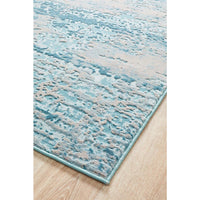 Brittia 331 Blue Textured Modern Rug - Rugs Of Beauty - 3