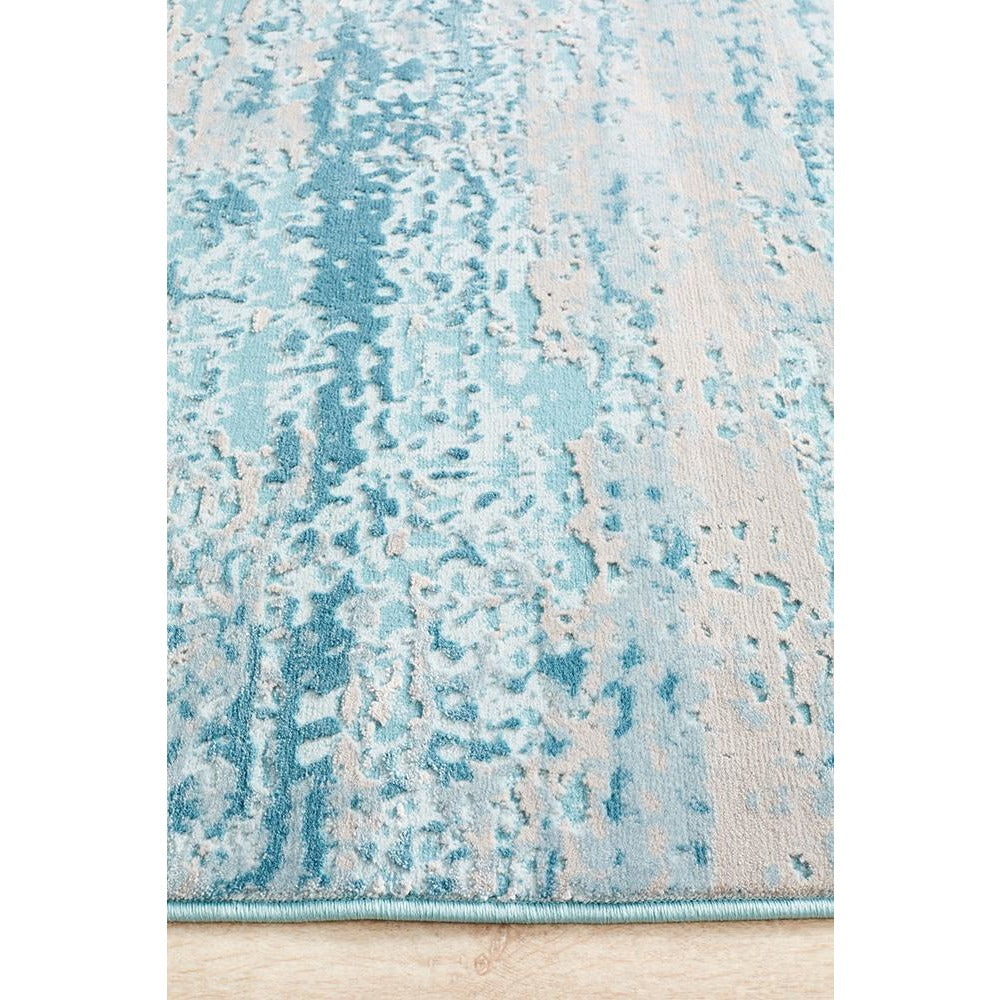 Brittia 331 Blue Textured Modern Rug - Rugs Of Beauty - 5