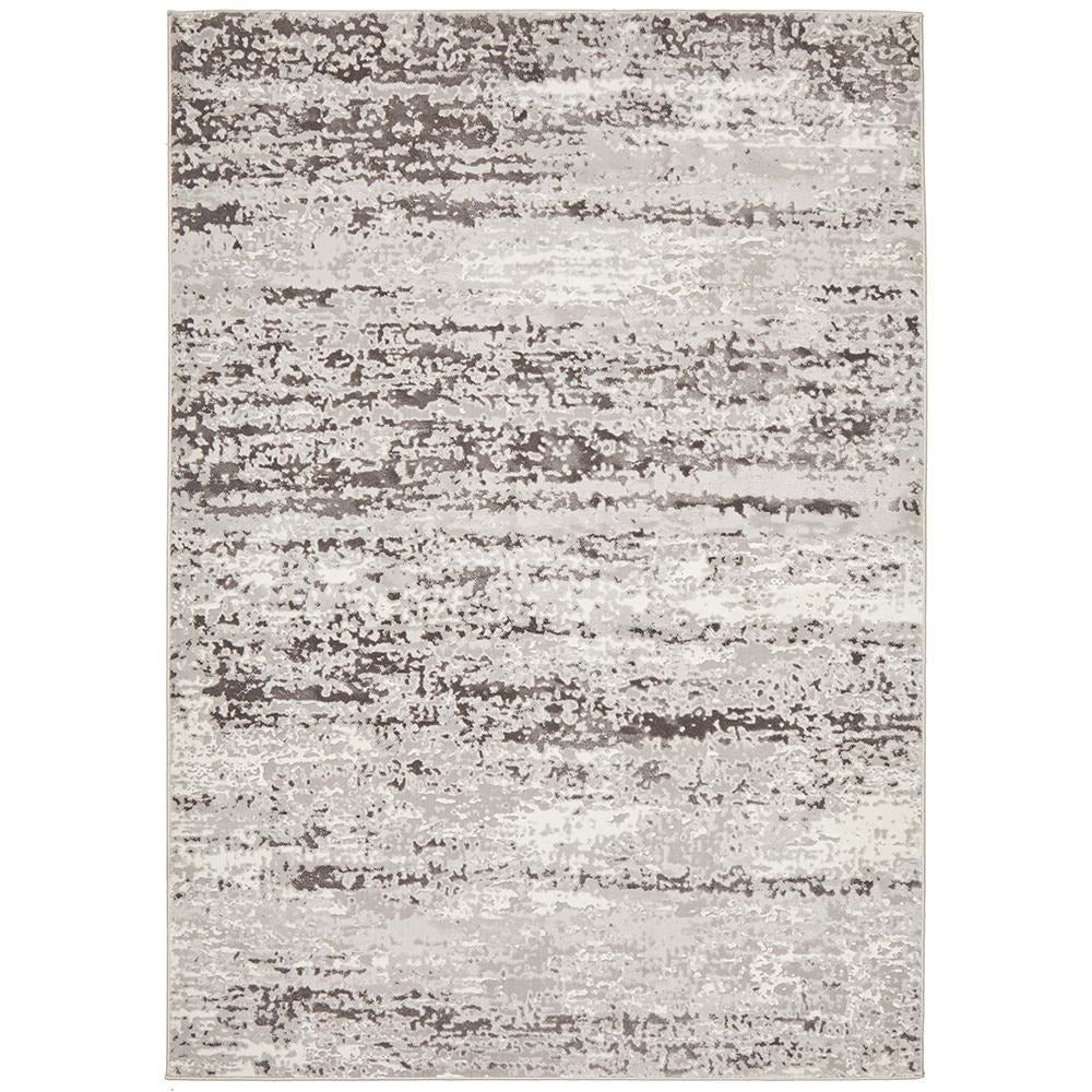 Brittia 331 Silver Grey Textured Modern Rug - Rugs Of Beauty - 1