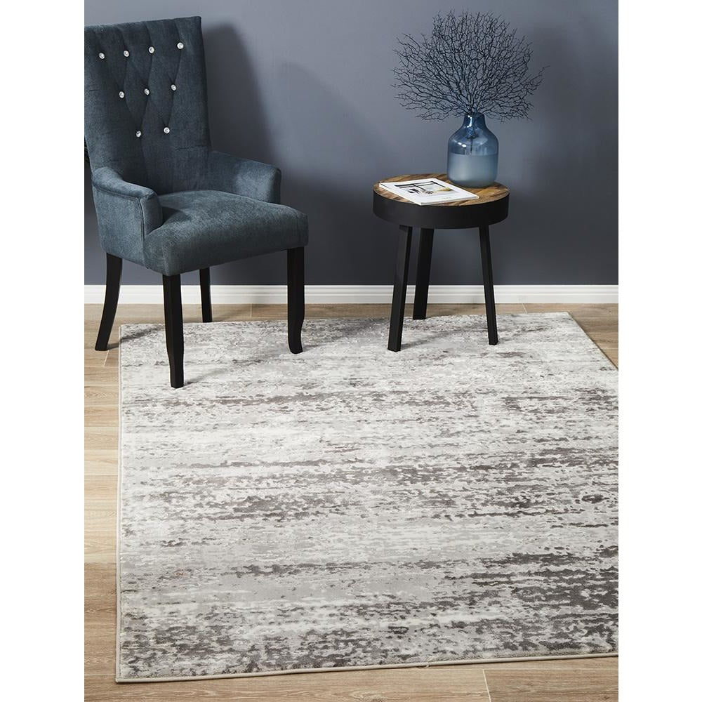 Brittia 331 Silver Grey Textured Modern Rug - Rugs Of Beauty - 2