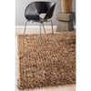 Barcelona Soft Shag Rug Light Brown Beige - Rugs Of Beauty - 2