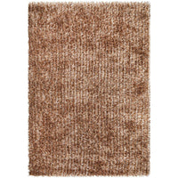Barcelona Soft Shag Rug Light Brown Beige - Rugs Of Beauty - 1