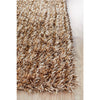 Barcelona Soft Shag Rug Light Brown Beige - Rugs Of Beauty - 4