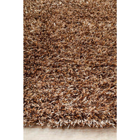 Barcelona Soft Shag Rug Light Brown Beige - Rugs Of Beauty - 6