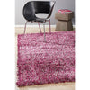 Barcelona Soft Shag Rug Mauve Red White Pink - Rugs Of Beauty - 2