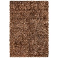 Barcelona Soft Shag Rug Brown Beige - Rugs Of Beauty - 1