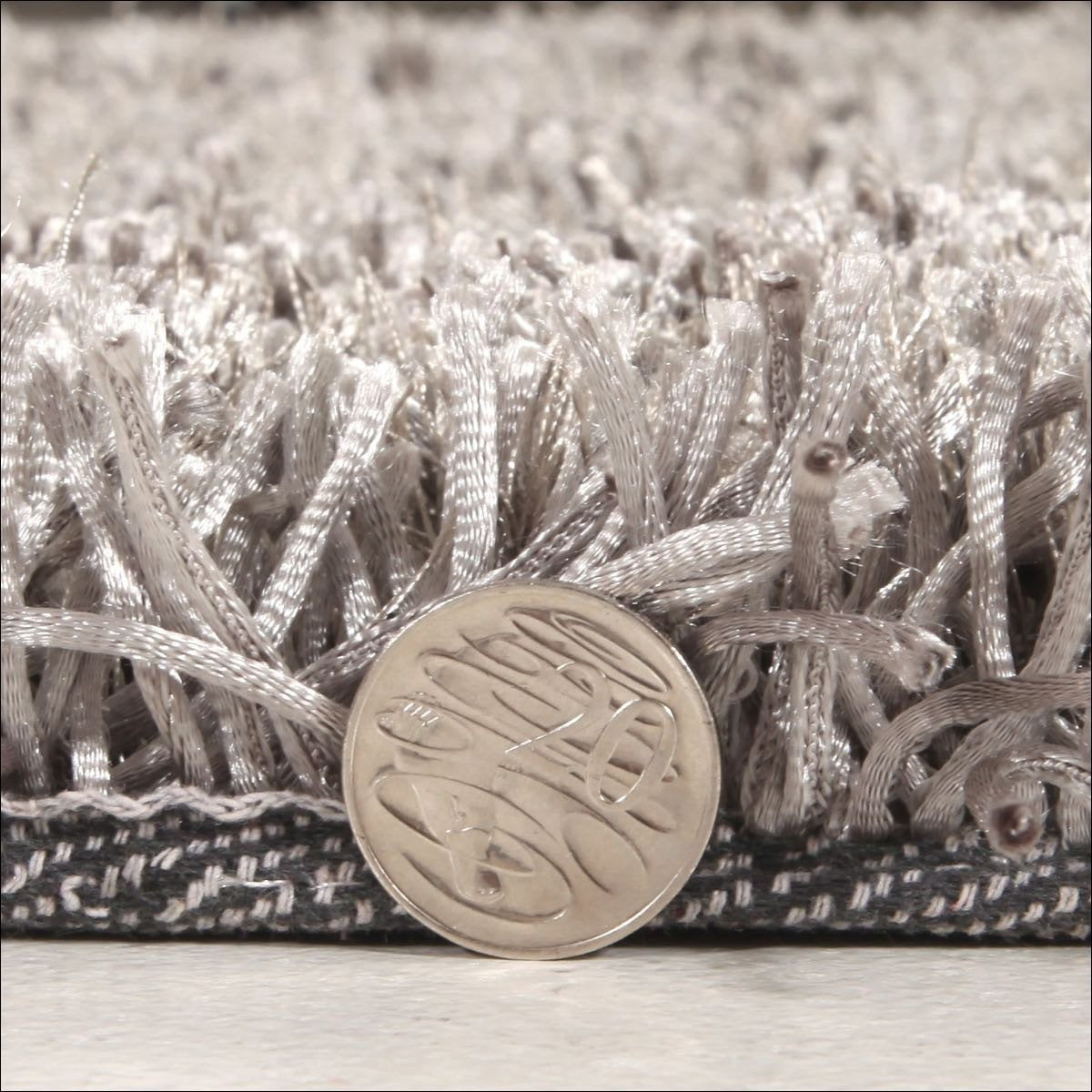 Barcelona Soft Shag Rug Grey - Rugs Of Beauty - 3