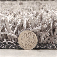 Barcelona Soft Shag Rug Grey - Rugs Of Beauty - 3