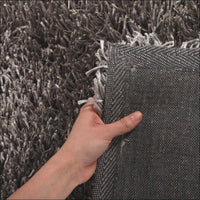 Barcelona Soft Shag Rug Grey - Rugs Of Beauty - 2