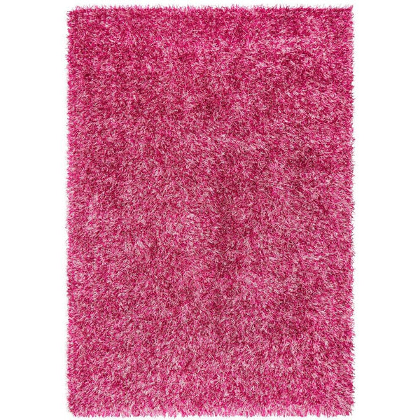 Barcelona Soft Shag Rug Fuchsia Pink - Rugs Of Beauty - 1