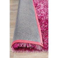 Barcelona Soft Shag Rug Fuchsia Pink - Rugs Of Beauty - 8