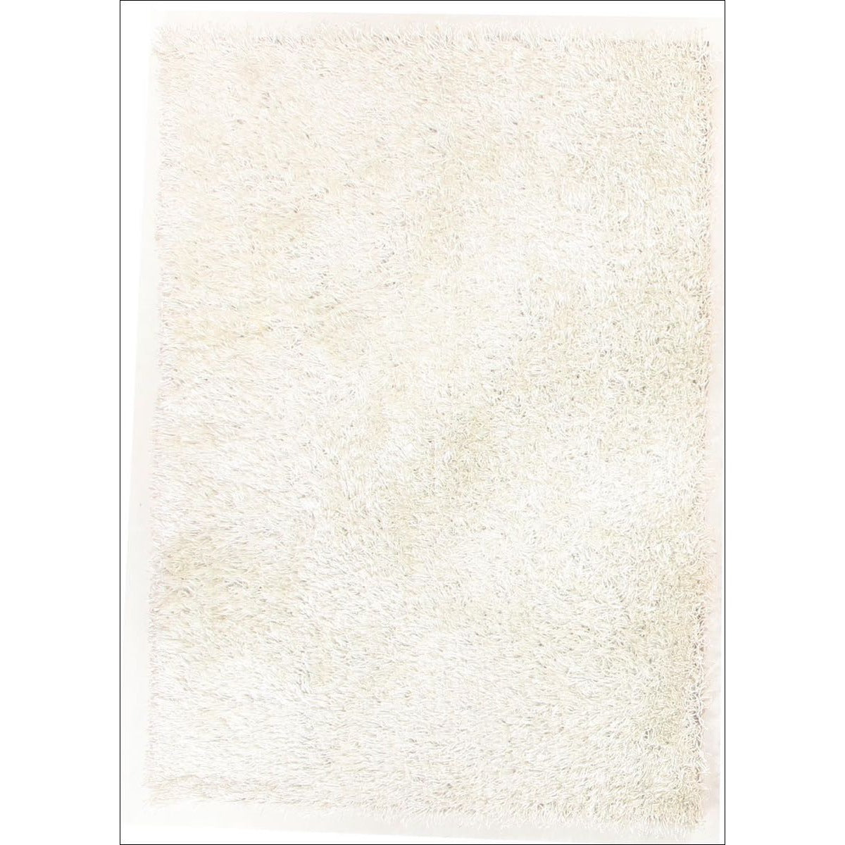 Barcelona Soft Shag Rug White - Rugs Of Beauty