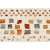 Caliente 321 Beige Earth Multi Coloured Patterned Traditional Runner Rug - Rugs Of Beauty - 3
