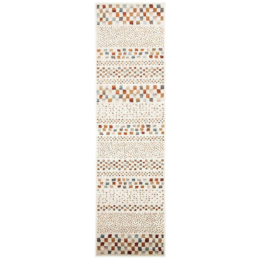Caliente 321 Beige Earth Multi Coloured Patterned Traditional Rug - Rugs Of Beauty - 6