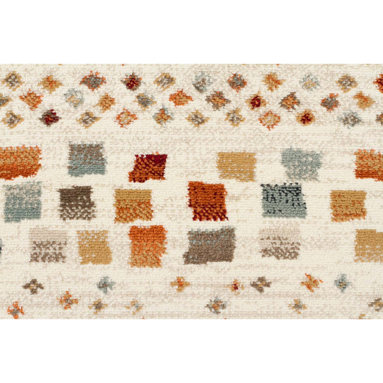 Caliente 321 Beige Earth Multi Coloured Patterned Traditional Rug - Rugs Of Beauty - 4