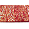 Caliente 322 Earth Red Rust Multi Coloured Patterned Traditional Runner Rug - Rugs Of Beauty - 3