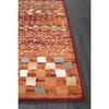 Caliente 322 Earth Red Rust Multi Coloured Patterned Traditional Runner Rug - Rugs Of Beauty - 7