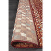 Caliente 322 Earth Red Rust Multi Coloured Patterned Traditional Runner Rug - Rugs Of Beauty - 10
