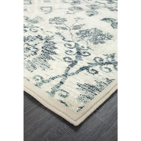 Caliente 323 Blue Bone Multi Coloured Patterned Traditional Rug – Rugs ...
