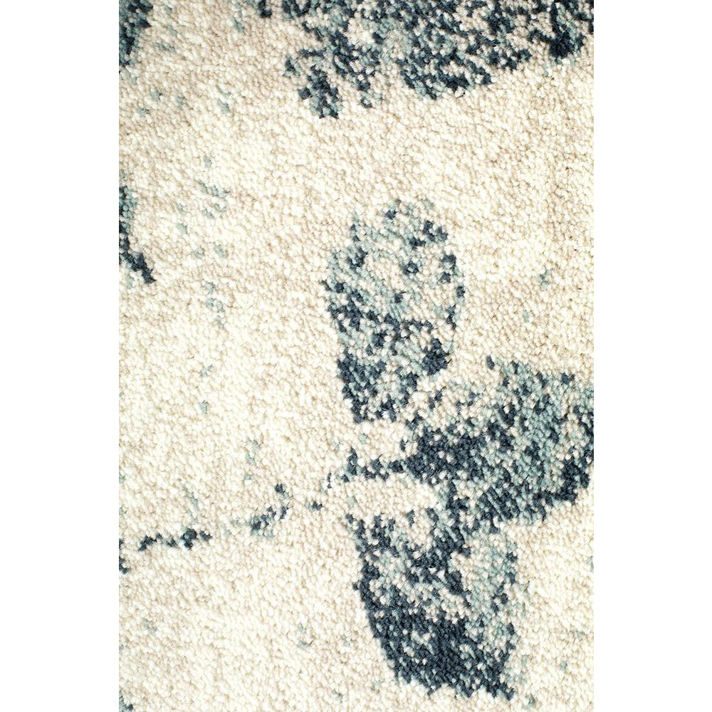 Caliente 323 Blue Bone Multi Coloured Patterned Traditional Rug - Rugs Of Beauty - 5