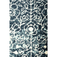Caliente 326 Denim Blue Multi Coloured Patterned Traditional Runner Rug - Rugs Of Beauty - 5