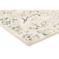 Bone Color Rug Caliente 327 Bone Multi Colour Patterned Faded Traditional Runner Rug ...
